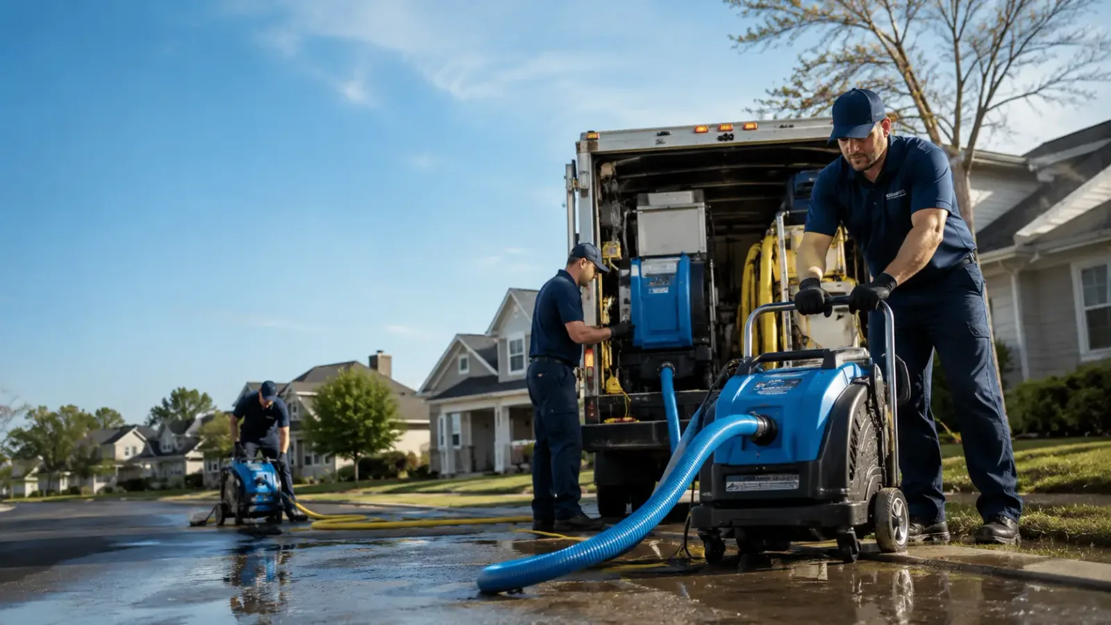 Flood Damage Cleanup in Sugar Run, PA